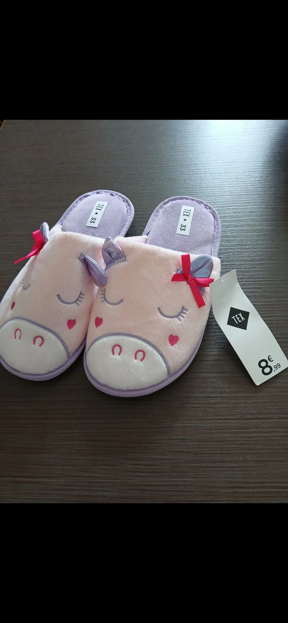 Chaussons fille tex 33
